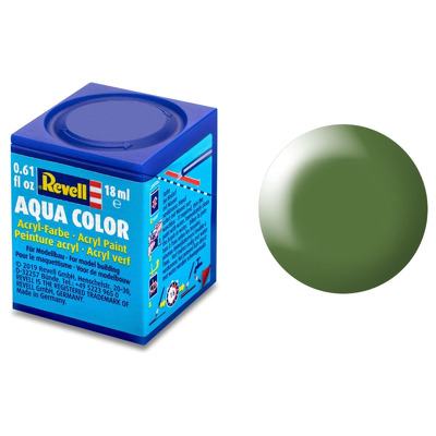 Vopsea Pe Baza De Apa Revell Silk Fern Green Ral 6025 18Ml