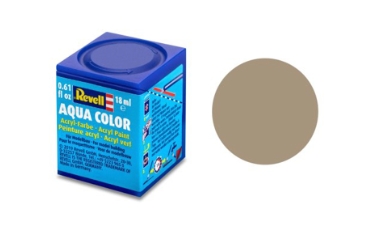 Vopsea revell aqua mat bej ral pe baza de apa pentru modelism revell