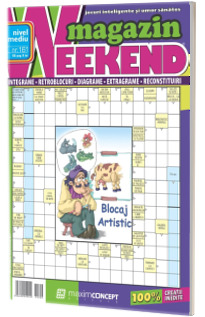 Weekend magazin, numarul 161. Magazin de integrame si jocuri exclusiv cu bancuri Weekend magazin, numarul 161. Magazin de integrame si jocuri exclusiv cu bancuri