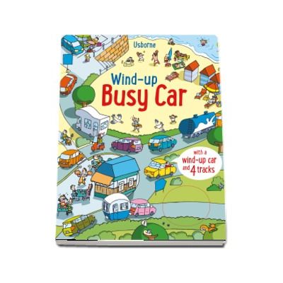 Wind-up busy car