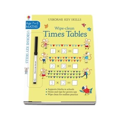 Wipe-clean times tables 7-8
