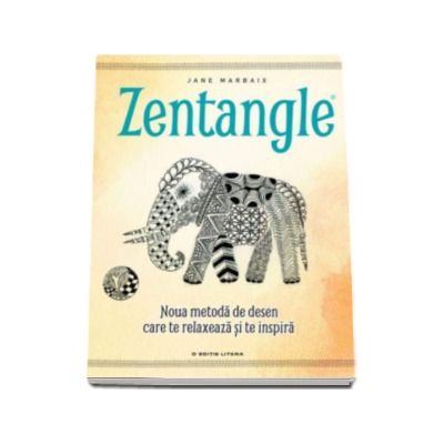 Zentangle - Carte de colorat pentru adulti